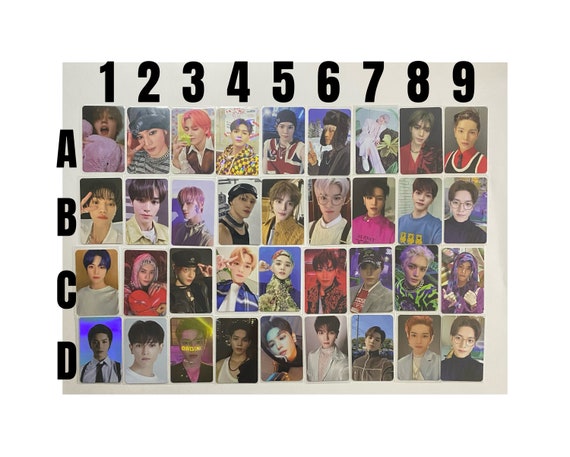 Taeyong ] NCT 127 Official Photocard 2022 Sticker Favorite Dicon