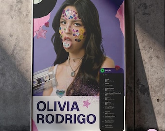 Olivia Rodrigo Poster Set 3 - 3 Printable PDF Designs, Instant Download Wall Art