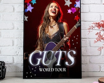 Olivia Rodrigo Poster Set 3 - 2 Printable PDF Designs, Instant Download Wall Art