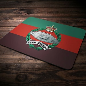The Royal Tank Regiment Mousemat - British Army - Mouse Pad Mat Rtr