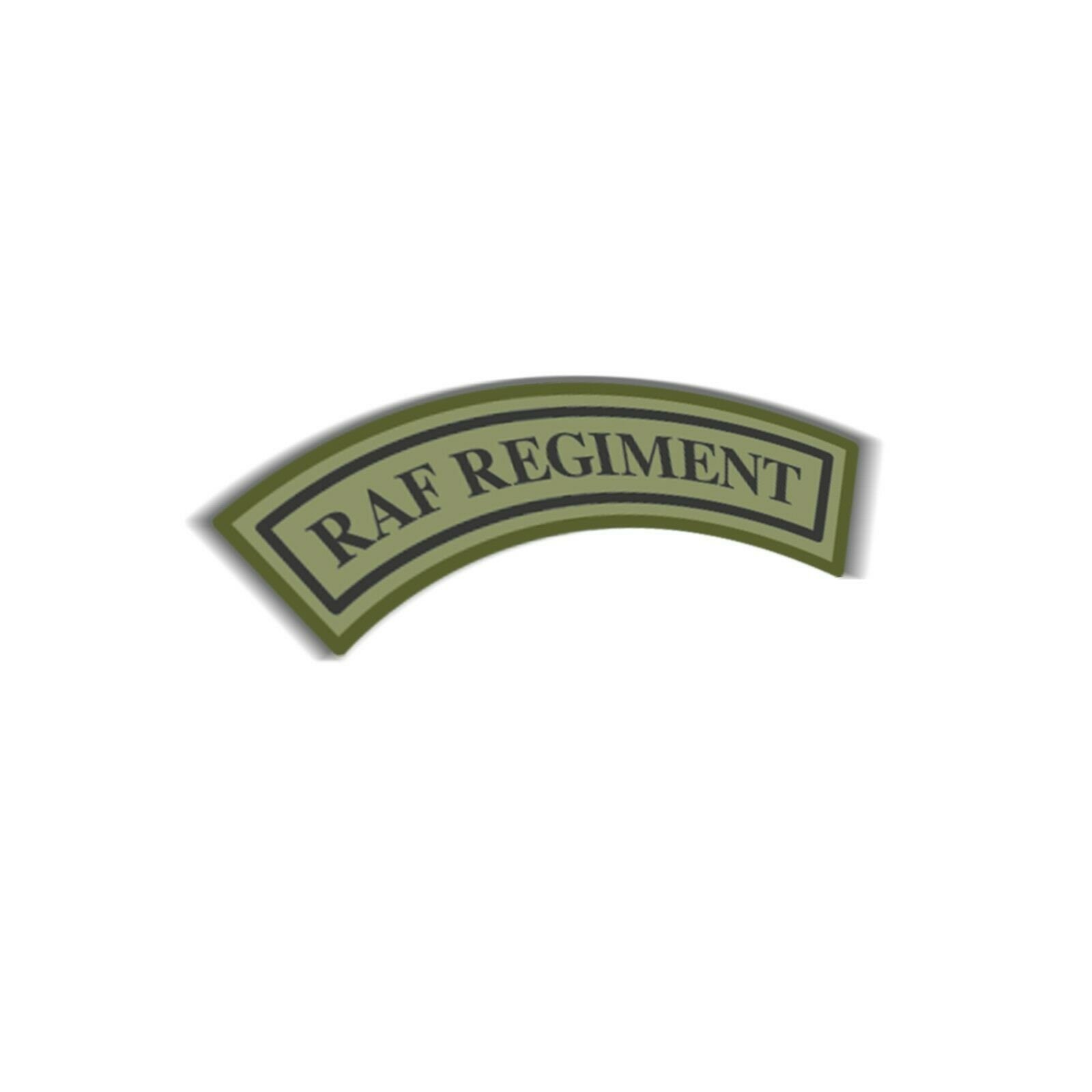 RAF Regiment Officers Organisation Badge Shoulder Title Royal Air