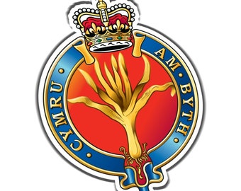 The Welsh Guards Crest Sticker - British Army