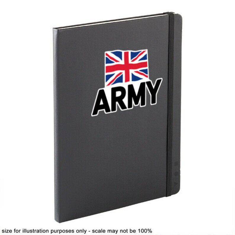 The British Army Logo Sticker Black Text - Etsy