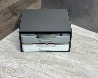 Apple Watch Band Box | BandBox Organizer | Watch Band Storage Box | Stackable Strap Organizer | Desk & Drawer Storage