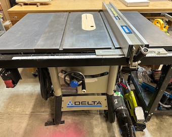 Hardwood Zero Clearance Insert for Delta 36-725, 36-725T2, 36-5152, and 36-5000 Table Saw