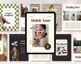 Canva Workbook Template, Ebook Template For Course Creators, Workbook For Coaches, Lead Magnet, Editable Template, Business Coaching