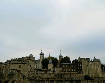 Fotografía de la Torre de Londres, Arte mural histórico (Descarga digital)
