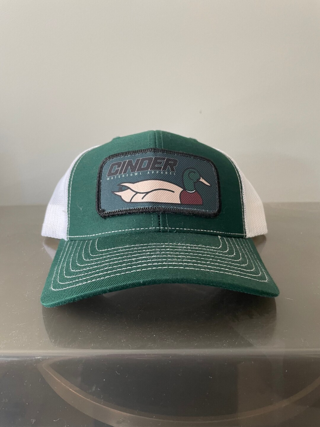 Cinder Duck Hunting Trucker Hat Etsy