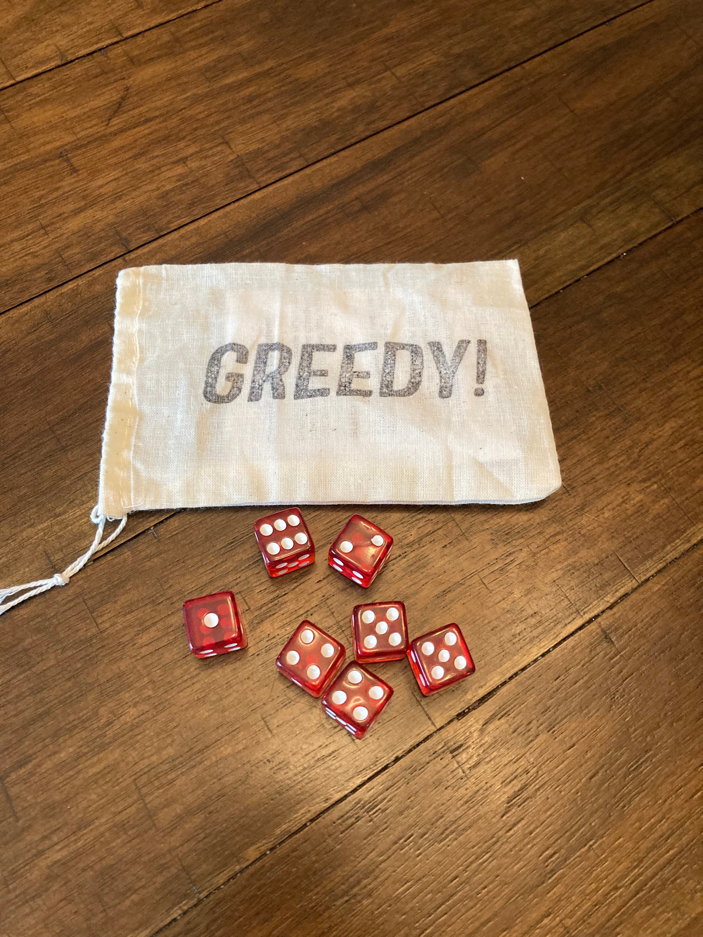 Greedy Dice Game Translucent Square - Etsy