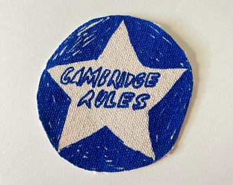 handmade screen printed patches