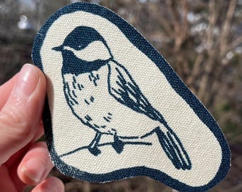 Handmade screenprint patches