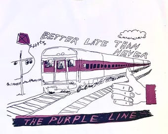 Boston Massachusetts transportation commuter rail train funny cute t-shirt great for gifts