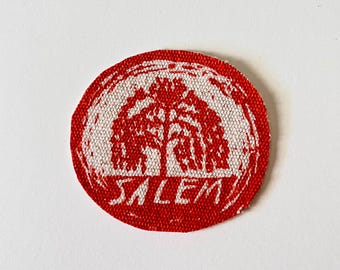 Handmade screenprint patch