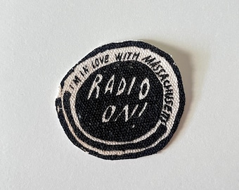 Handmade screenprint patch