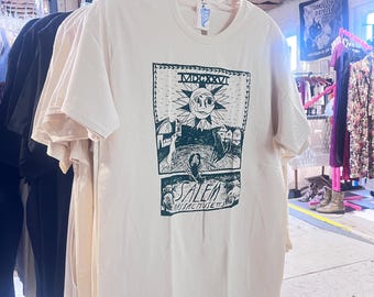 Salem Massachusetts Tarot Card original artwork spooky Halloween landmark funny cute t-shirt great for men and women as gifts