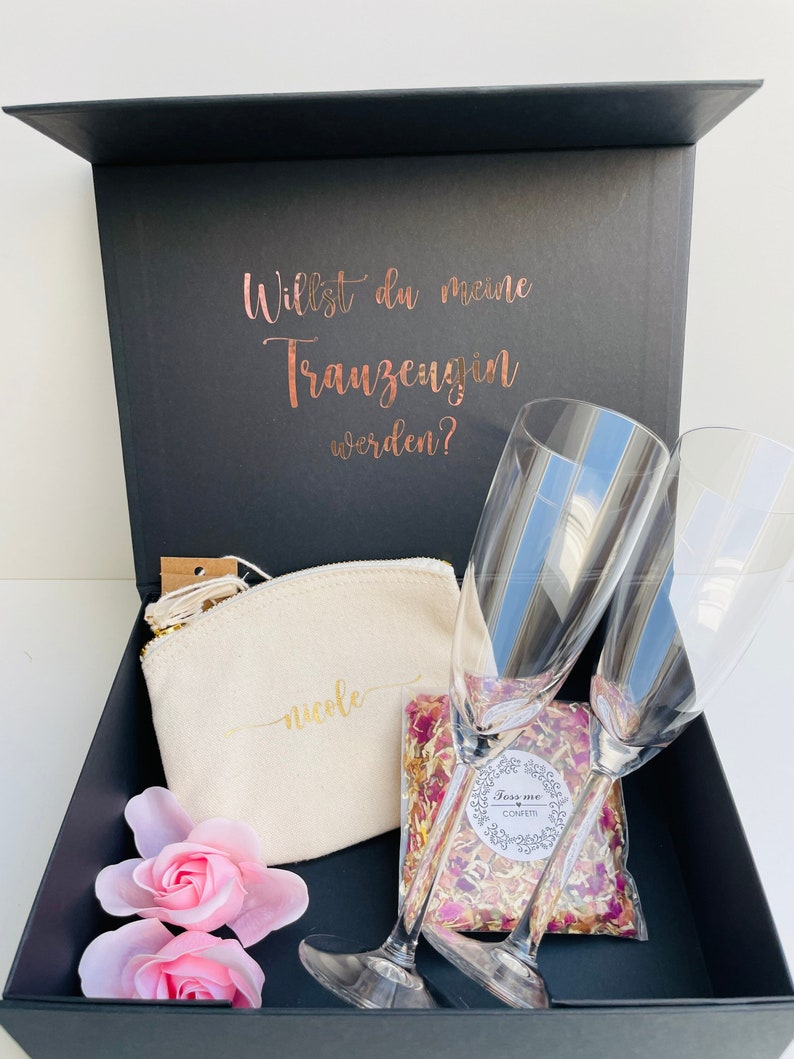 Trauzeugin fragen Trauzeugin Box l Geschenkbox l Hochzeit l - Etsy