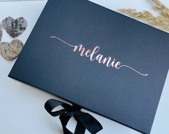 Vraag het aan maid of honor | Maid of Honor Box l Gift Box l Wedding l Wil je mijn maid of honor zijn? Doos met strik en magnetische sluiting