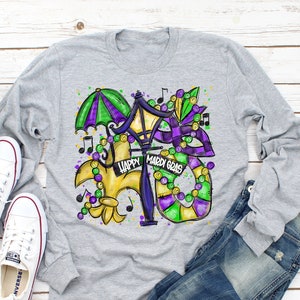 It's Mardi Gras Y'all - Mardi Gras Shirt - Adult Mardi Gras Shirt - New Orleans Tee - Womens Graphic Tee - NOLA Shirt - Fat Tuesday Shirt