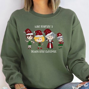 Golden Girls Christmas Shirt: Stay Golden Holiday Tee