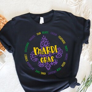 Mardi Gras Shirt , Party Shirt, Funny Mardi Gras Beads Shirt, King Cake Shirt, Mardi Gras Carnival Tee, Fat Tuesday Shirt