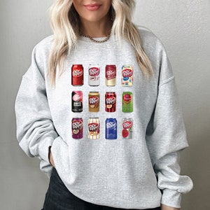 Vintage Soda Canned Shirt: Trendy Graphic Tee
