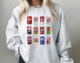 Vintage Soda Canned Shirt: Trendy Graphic Tee