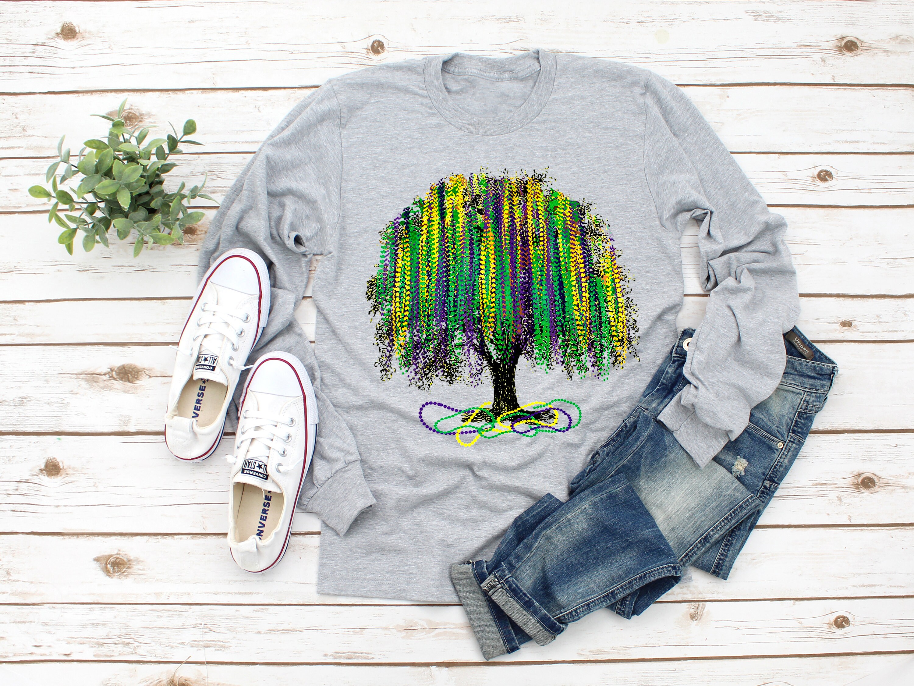 mardi gras shirt long sleeve