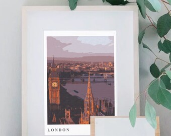 London, England - Digital Print - Wall Art