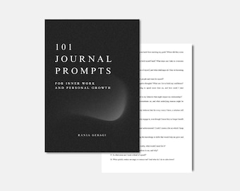 101 indicaciones para un diario sobre el trabajo con la sombra, la sanación del niño interior y el crecimiento personal | Escritura guiada para la sanación emocional y el autodescubrimiento
