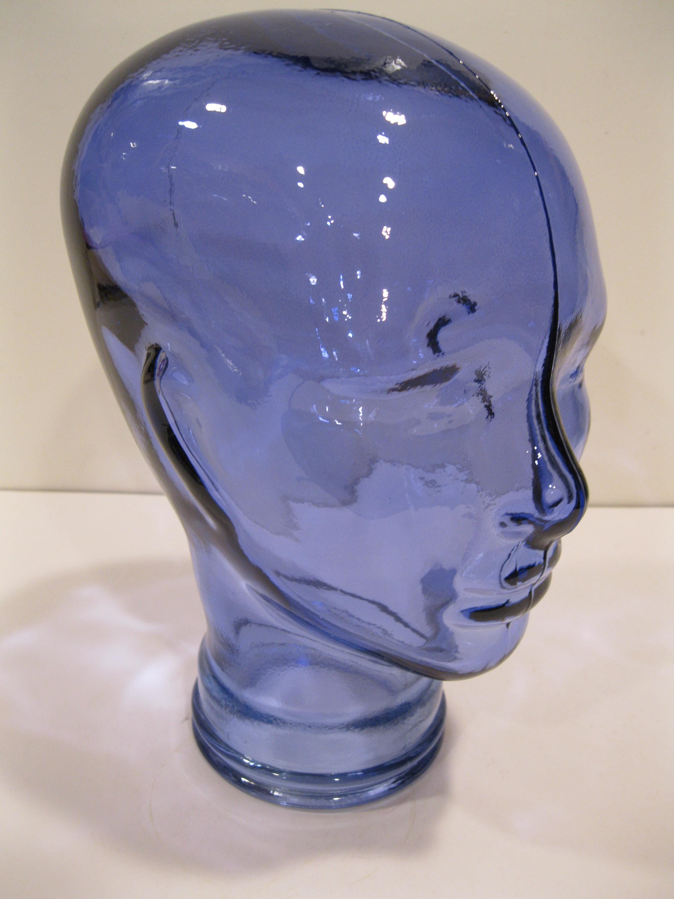 Glass Head, 9 Colors Options, Life Size Mannequin Head  display picture 1