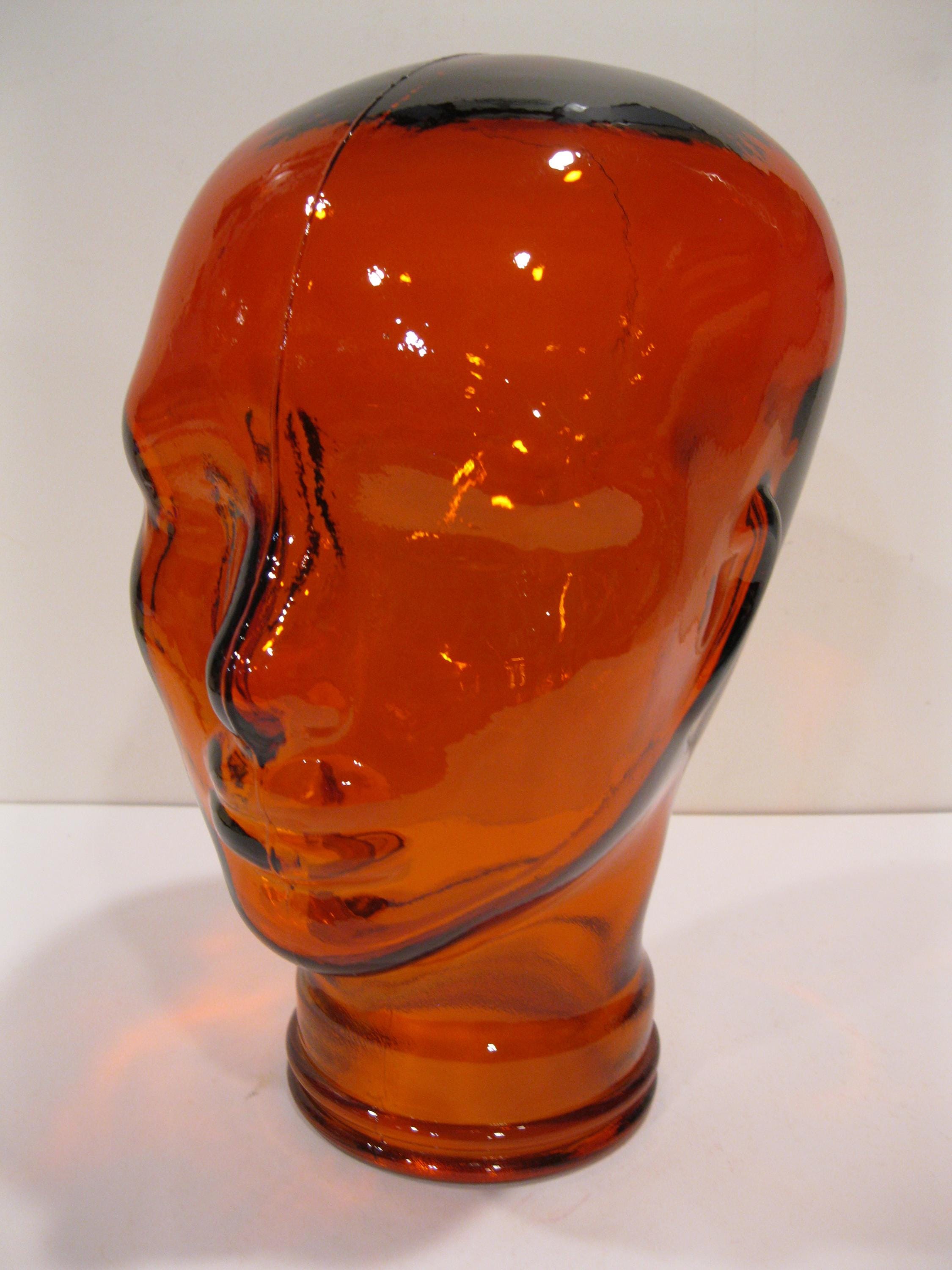 Glass Head, 9 Colors Options, Life Size Mannequin Head  display picture 1