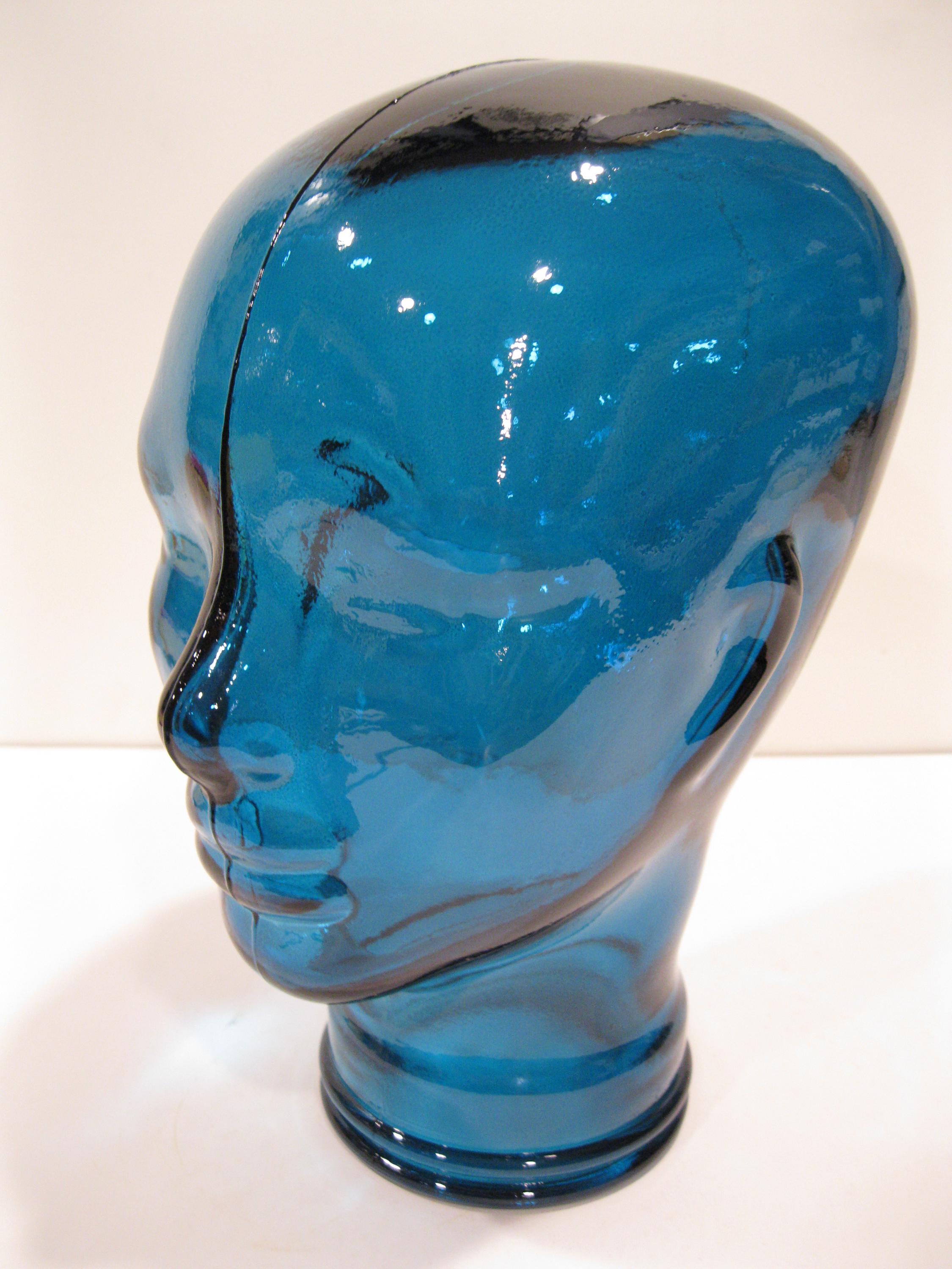 Glass Head, 9 Colors Options, Life Size Mannequin Head  display picture 3