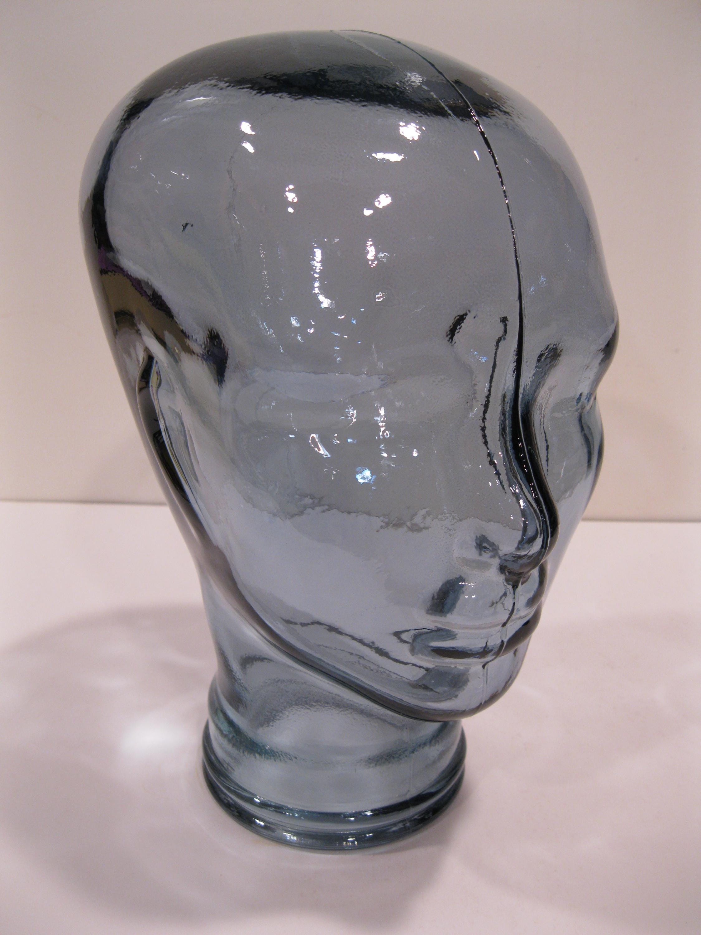 Glass Head, 9 Colors Options, Life Size Mannequin Head 
