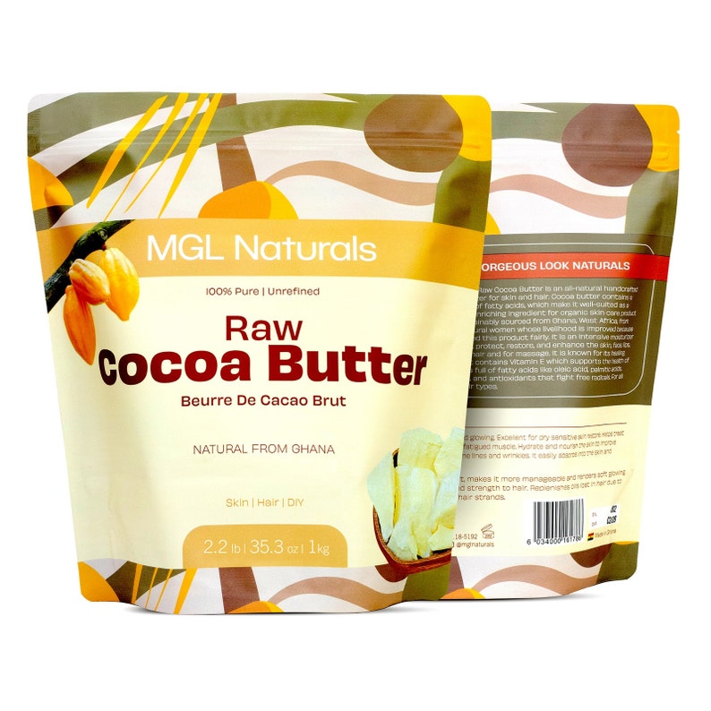 Raw Cocoa Butter - Etsy