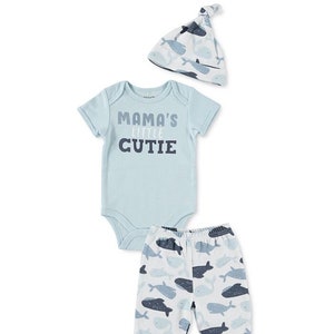 Baby Set Patterns, Baby bodysuit, footed pants and knotted hat pattern pdf, baby pattern tutorial, instant download