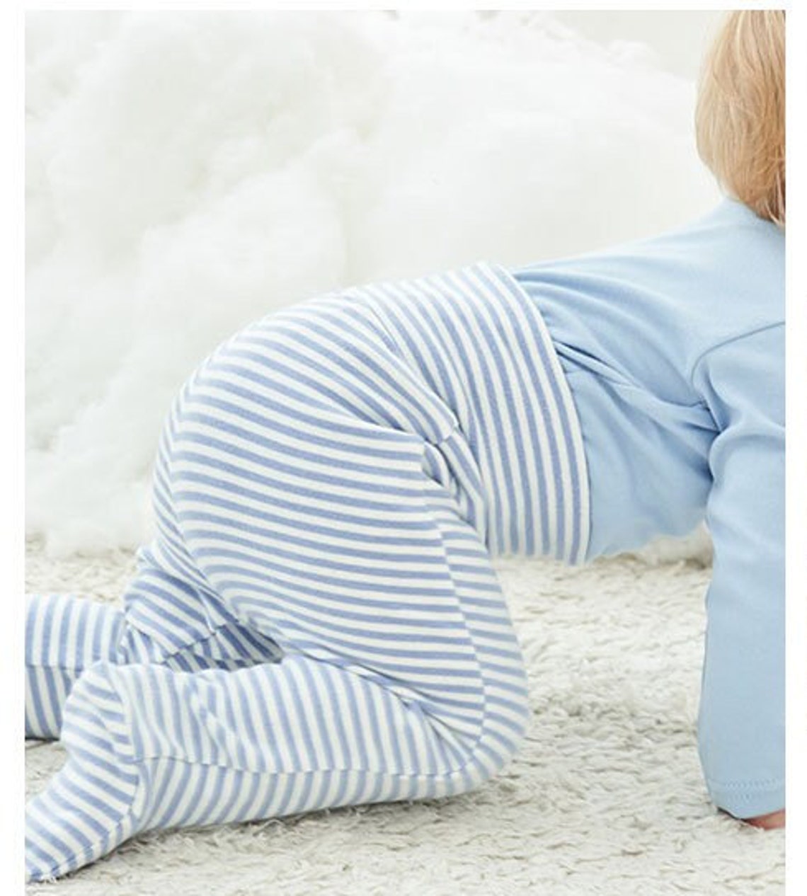 Baby Footed Pants Pattern PDF Baby Sewing Patterns Pdf Baby Etsy