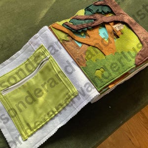 Classic Bear Storybook Felt Book / Quiet Book Digital Pattern PDF Download and SVG Cut Files — Based on the original story by A. A. Milne image 4