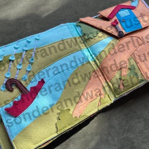Classic Bear Storybook Felt Book / Quiet Book Digital Pattern PDF Download and SVG Cut Files — Based on the original story by A. A. Milne image 12