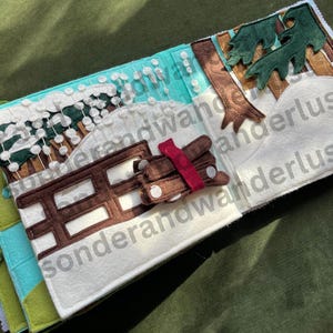 Classic Bear Storybook Felt Book / Quiet Book Digital Pattern PDF Download and SVG Cut Files — Based on the original story by A. A. Milne image 17