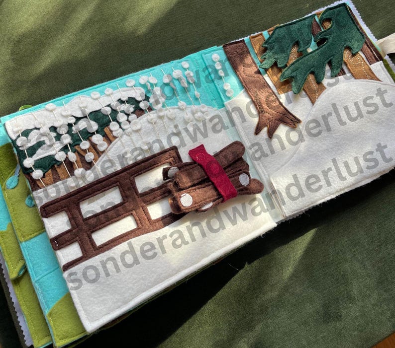 Classic Bear Storybook Felt Book / Quiet Book Digital Pattern PDF Download and SVG Cut Files — Based on the original story by A. A. Milne image 17