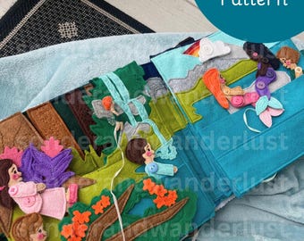 Peter and Wendy Storybook Felt Book / Quiet Book Digital Pattern PDF Download and SVG Files — Based on the story by J. M. Barrie