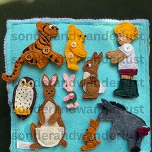 Classic Bear Storybook Felt Book / Quiet Book Digital Pattern PDF Download and SVG Cut Files — Based on the original story by A. A. Milne image 19