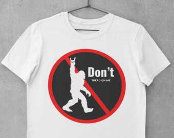Bigfoot T-Shirt, Sasquatch, Camping Shirts