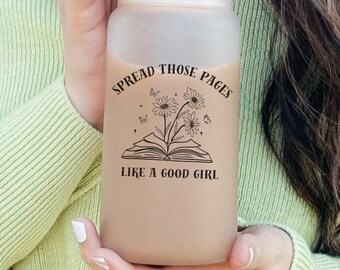 Spread Those Pages Like a Good Girl Smut Book Lover Gift, Smutty Book, Spicy Books, Smut Lover, Dark Romance Reader, Bookish Gifts