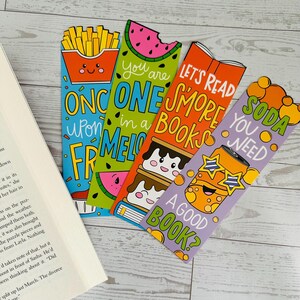 Bookmark for foodie, Funny bookmark, Foodie gift, Bookish gift, Bookclub gift, gift for book lover, foodie bookmark, cute bookmark