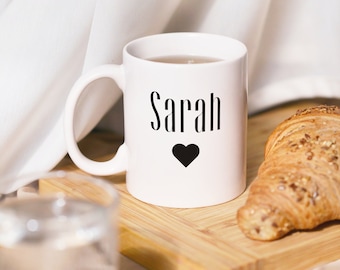 Personalized Name Mug, Personalized Mug, Custom Name Mug, Name Mug, Custom Coffee Mug, Personalized Coffee Mug,  Cup 15 oz mug, gift for her