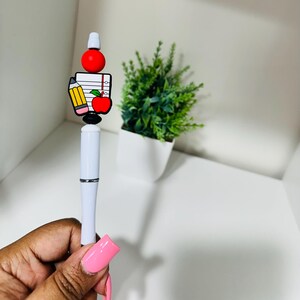 Teacher Pens, Teacher Gifts, Beaded Pens, Pen for Teacher Appreciation, Gift for teacher, Back to school gift