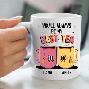 Best Friend Gift, Custom Bestie Mug, Personalized Best Friend Gift, Friendship mug, Friend Birthday, Friendship Gift, Long Distance Friend