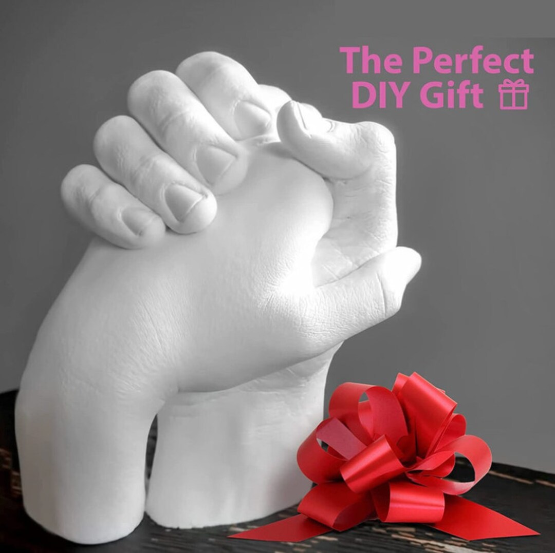 DIY Hands Casting 3D Hand Foot Print Model Baby Plaster Mold Souvenir  Wedding Friends Anniversary Gifts