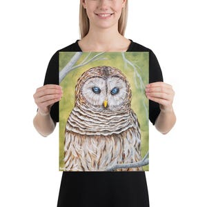 Owl Fine Art Print of Painting Giclee